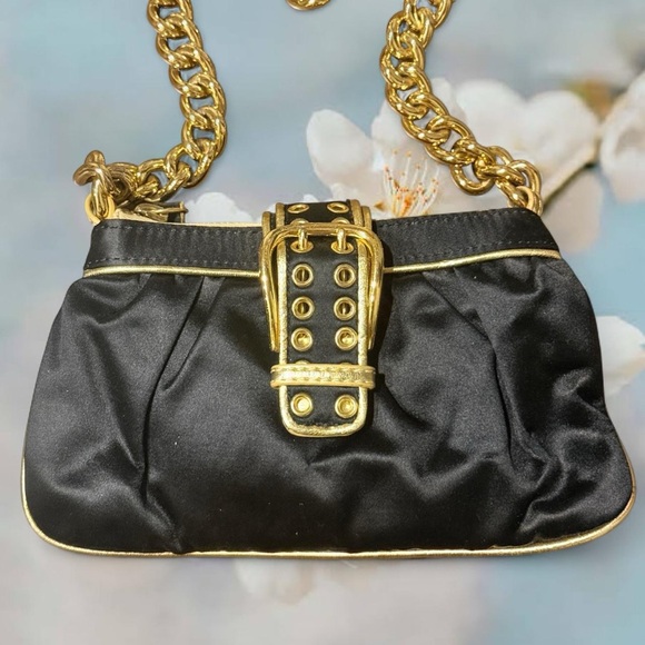 Y2K Nine West Satin Mini Shoulder Bag - Picture 9 of 9